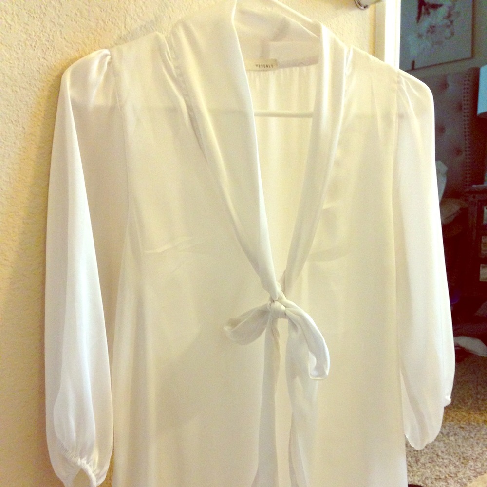Perfect bow blouse